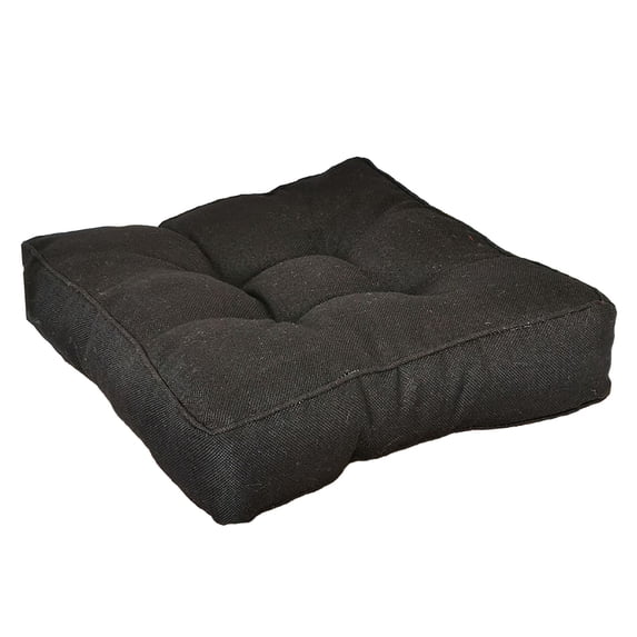 Mosey Solid Color Square Seat Cushion Breathable Cotton Linen Thickened High Elastic Padded Super Soft Home Office Chair Tatami Sofa Floor Sitting Mat Pad