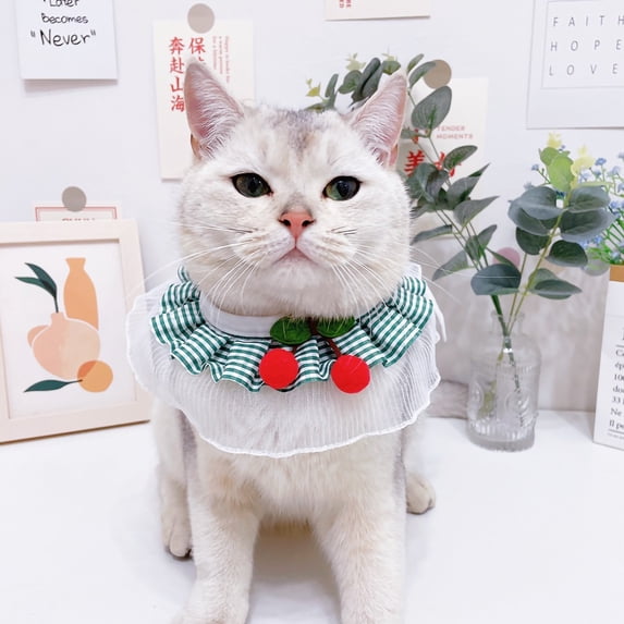Mosey Stylish Cat Bib Breathable Cat Supplies Comfortable