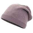 thumbnail image 1 of Mosey Stylish Warm Autumn Winter Knitted Hat Solid Color Thickened Soft Touch Cold Proof Fashion Bonnet Hat, 1 of 8
