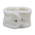 thumbnail image 1 of Mosey Thick Warm Fleece Lined Scarf Soft Comfortable Unisex Neck Warmer Solid Color Button Closure Winter Scarf for Cold Weather, 1 of 8