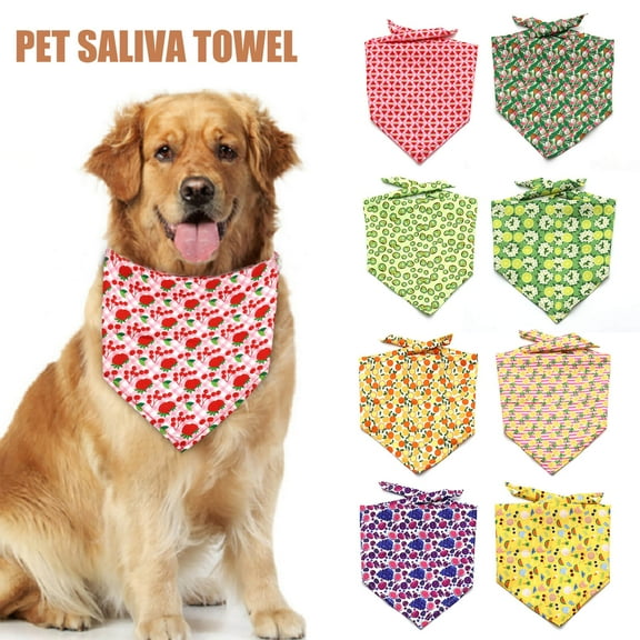 Mosey Versatile Pet Neckerchief Comfortable Decorative Wear Lovely Design