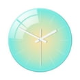 thumbnail image 1 of Mosey Wall Clock Silent Modern Battery Operated Easy to Read Quiet Quartz Clock Precise Time Display Clock, 1 of 8