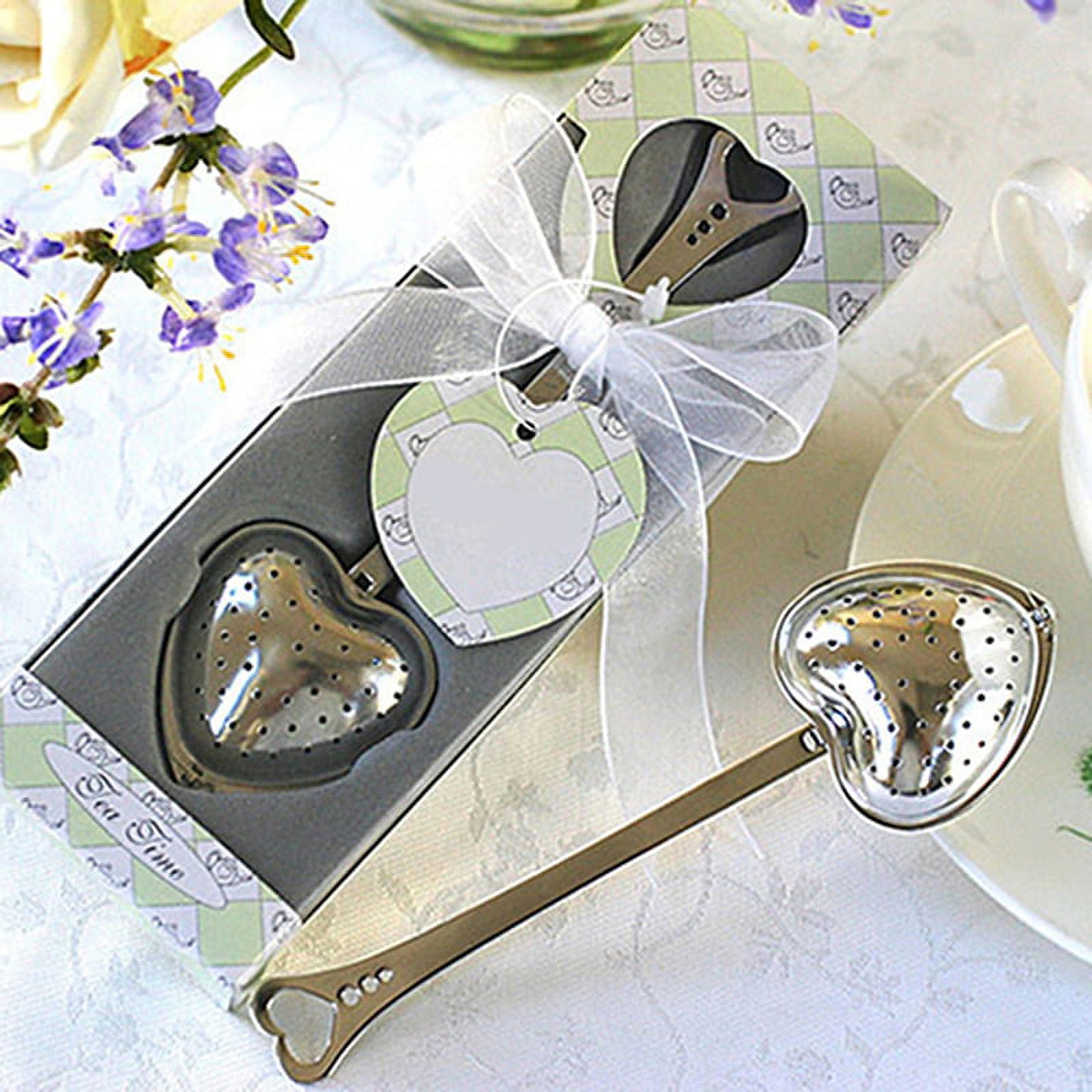Mosey Wedding Favors/ Tea Infuser,Heart Design Spoon Tea Infuser Filter ...