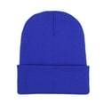 thumbnail image 1 of Mosey Winter Hat Unisex Stretchy Knitted Solid Color Warm Soft Ear Protection High Elasticity Regular Fit Winter Fall Beanie Women Men Cap, 1 of 8