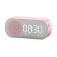 thumbnail image 1 of Mosey Wireless Speaker High Fidelity Multifunctional Rechargeable Bluetooth5.0 Stereo Speaker Clock Dual Alarm for Home, 1 of 8