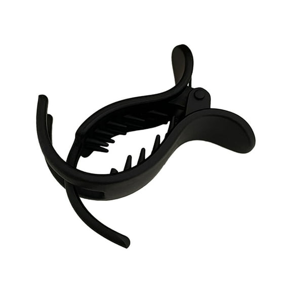 Mosey Women Solid Color Retro Hair Claw Clip Frosted Meatball Head Fixed Hairpin Ponytail Clip Hair Styling Tools Hair Accessories