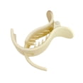 thumbnail image 1 of Mosey Women Solid Color Retro Hair Claw Clip Frosted Meatball Head Fixed Hairpin Ponytail Clip Hair Styling Tools Hair Accessories, 1 of 8