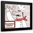 thumbnail image 1 of Mosher, Deidre 12x12 Black Modern Framed Museum Art Print Titled - Bon Appetit Chef II, 1 of 5