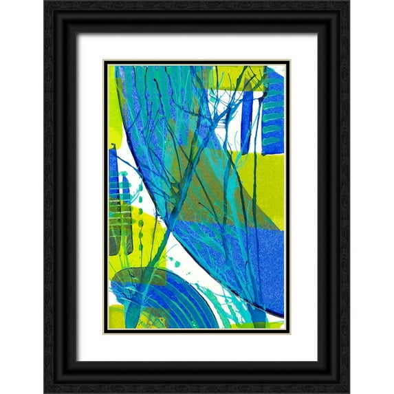 Mosher, Deidre 23x32 Black Ornate Wood Framed with Double Matting Museum Art Print Titled - Just Chill III
