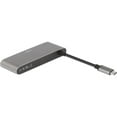 thumbnail image 1 of Moshi 2-Port USB 3.0 Type-C Multimedia Adapter Hub with HDMI and SDXC Card Reader for MacBook Pro, Titanium Gray, 1 of 6