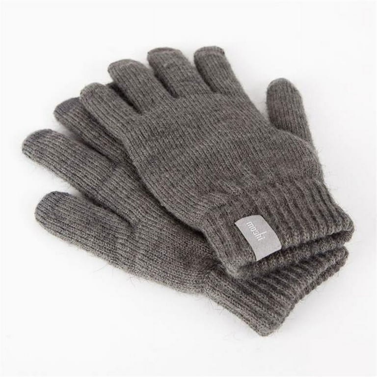 Moshi 99MO065031 Digits Touchscreen Gloves Grey Large