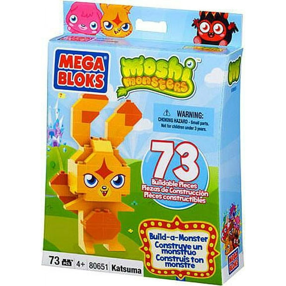 Moshi Monsters Build-a-Monster Katsuma Set Mega Bloks 80651