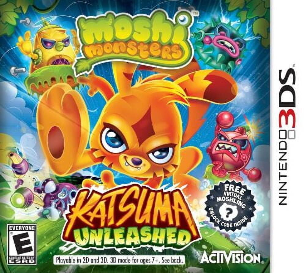 Moshi Monsters Katsuma Unleashed 3Ds Catalog
