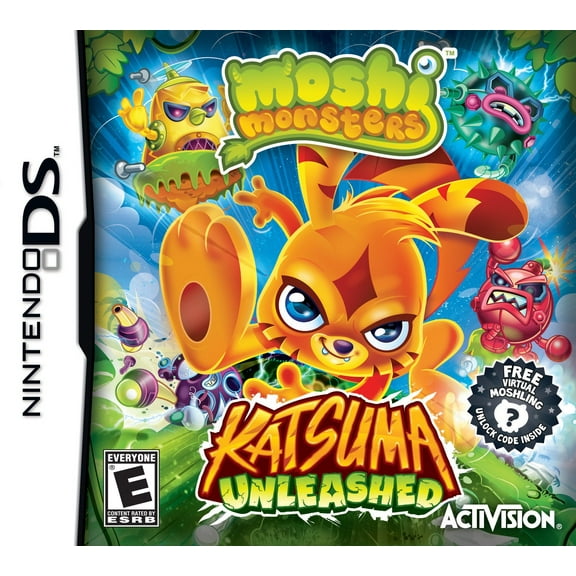 Moshi Monsters: Katsuma Unleashed, Activision, Nintendo DS, 047875768086