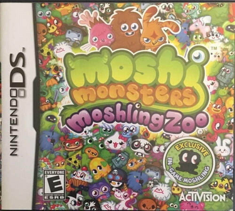 Moshi Monsters Moshling Zoo NDS (Brand New Factory Sealed US Version