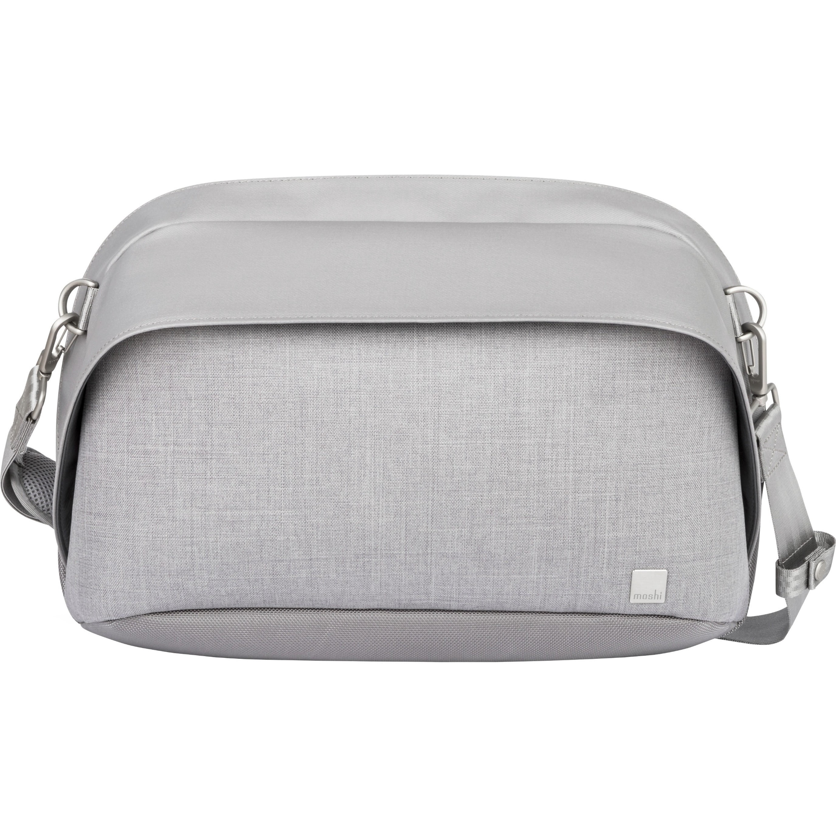 Moshi Tego Anti-Theft Sling Messenger Bag (Stone Gray) | Cut-Proof & Water-Resistant