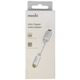 thumbnail image 1 of Moshi - USB-C to headphone jack adapter - 24 pin USB-C male to mini-phone stereo 3.5 mm female - 4.3 in, 1 of 4