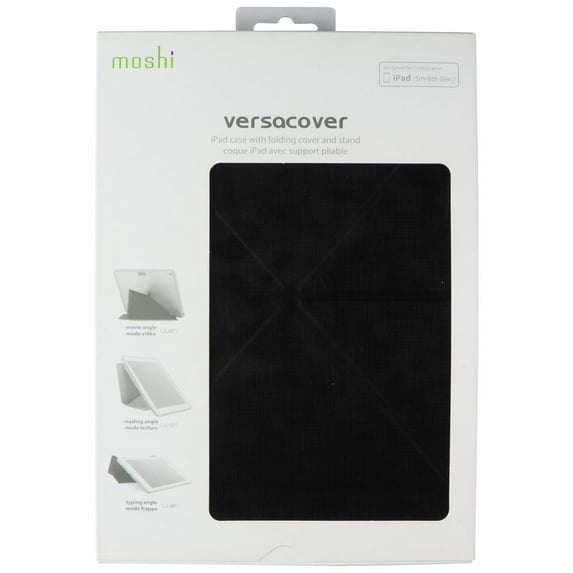 Moshi VersaCover Case for iPad 5th/6th Gen (2017/2018) - Metro Black
