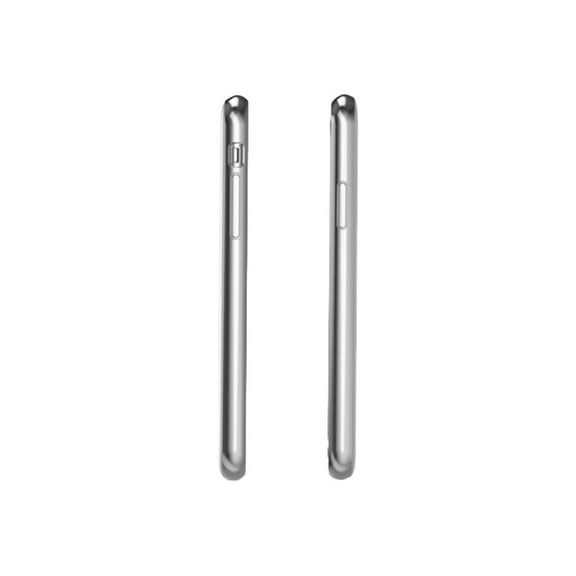 Moshi iGlaze - Back cover for cell phone - polymer - pearl white - for Apple iPhone X, XS