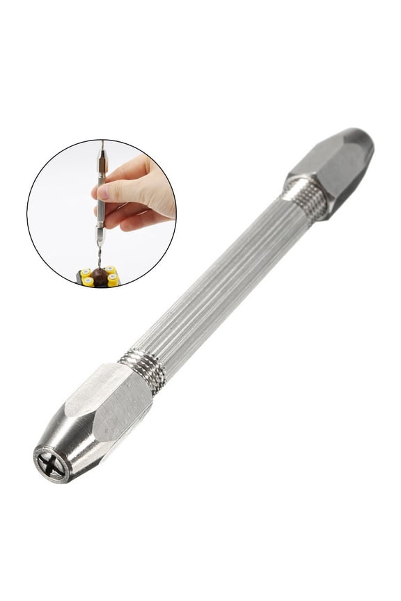 0-3.1mm Watchmaker Pin Vice Anti-Rust Hexagonal Watch Tools Pin Vice Jewelry Repair for Home Carving Accessories