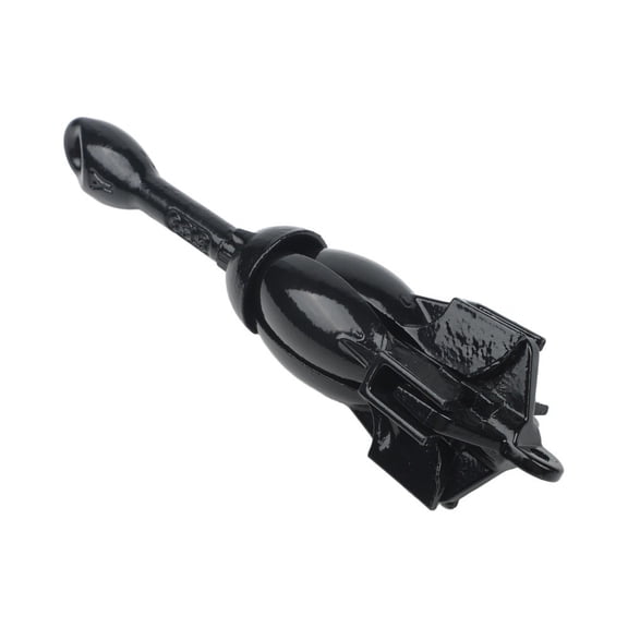 Mosiee 1.5Lb Folding Anchor Carbon Steel Marine Anchor with Rope for Kayak Canoe Boat Black Anchor