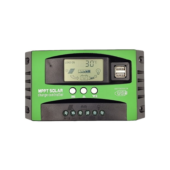 Mosiee 100A MPPT Solar Controller for 12V 24V Battery with Smart Charging Waterproof 100A