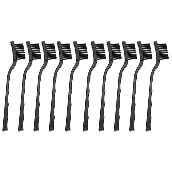 Mosiee 10Pc Anti Static Esd Cleaning Brush Dust Removal Non Slip Handle Clearning Brushfor Esd Pcb Computer Circuit Board Cleaning Tool
