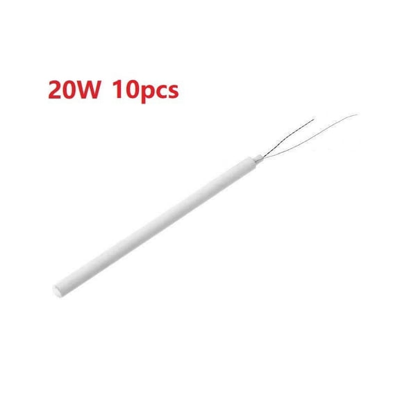 Mosiee 10Pc Soldering Iron Heating Element Ceramic Electric Heater 220V Adjustable Temperature Solder Internal Adapter Tool 20W