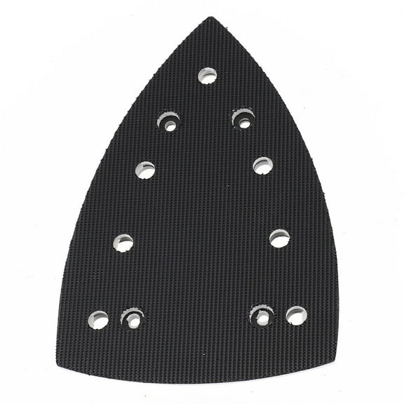 Mosiee 148X98mm 7 Holes Triangular Sanding Pad Replacement Backup Plate for Festool for 400 Req Sander Polishing Tool