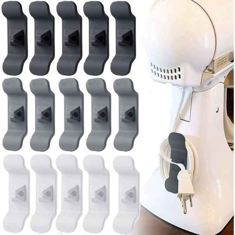 Mosiee 15pcs Cord Organizer for Appliances, Kitchen Appliance Cord Winder for Mixer, Blender, Coffee Maker, Pressure Cooker and Air Fryer