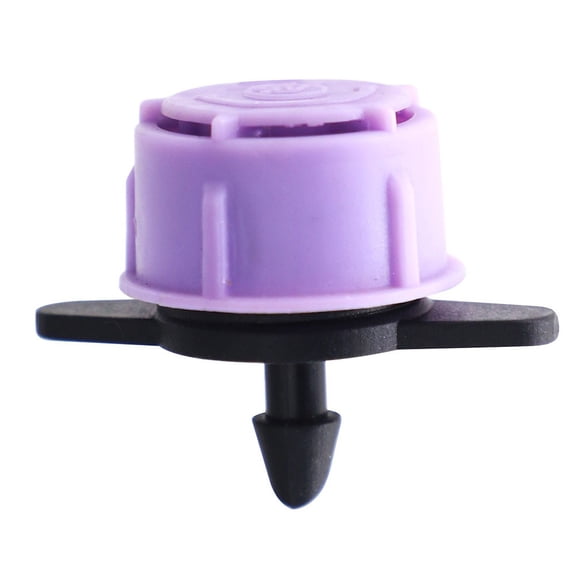 Mosiee 16Pcs Adjustable Irrigation Dripper Sprinkler 1/4 Inch Emitter Gushing Dripper