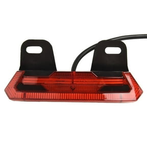 Mosiee 1Pcs 12V 140Mmx60Mm Electric Taillight Turn Signal E-Bike Rear Lamp Brake Light Outdoor Cycling Safe Driving Accessories