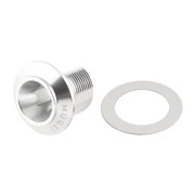 Mosiee 1Pcs Bicycle Crank-Arm Bolt And Gasket Aluminum Alloy Screws For-Sram Spare Dub New Bicycle Replacement Accessories Silver