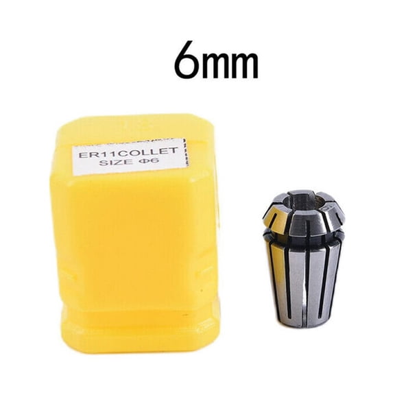 Mosiee 1Pcs Er11 Collet 1-7Mm 1/4 Mm 6.35Mm 1/8Mm 3.17Mm 5 Sping Collet Set For Cnc Engraving Machine Lathe Mill Tool