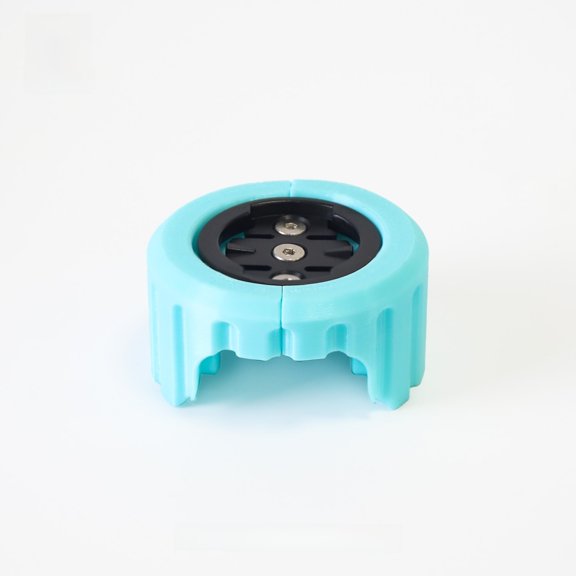 Mosiee 1Pcs Folding Bike Computer Mount Plastic Camera Bracket 5.1X2.6Cm for Dahon Bike Speedometer Support Stand Cycling Accessories Blue