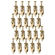 Mosiee 20PCS Expansion Screw Self Drilling Drywall Screws Gypsum Board Wall Anchor