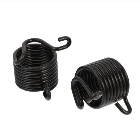 Mosiee 2Pc Air Shovel Interface Spring Flat Pneumatic Rivets Head Spring for 150 190 250 Pneumatic Hammer Bits Retaining Spring