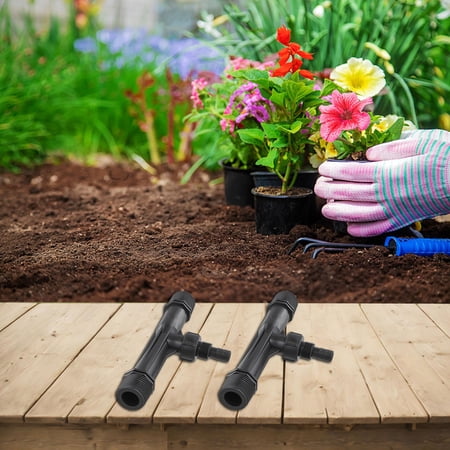 Mosiee 2Pcs 1Inch Irrigation Venturi Fertilizer Injectors Device Agricultural Garden