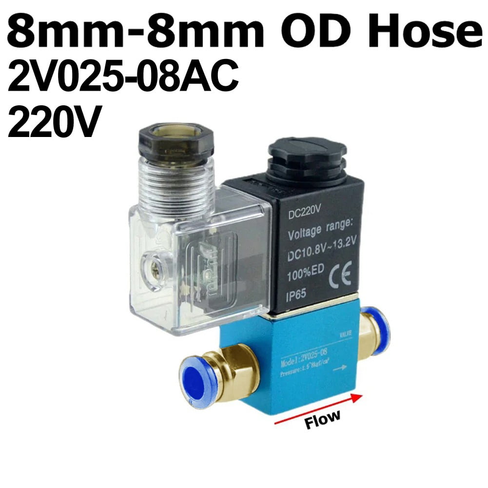 Elettrovalvola Pneumatica AC220V 2V025-08 Valvola Di Controllo - Foto 3