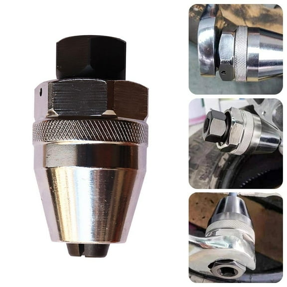 Mosiee 3/8 Inch Drive Stud Remover Extractor 6 13mm for Removing Broken Bolts and Screws Using Ratchets and Adjustable Wrenches