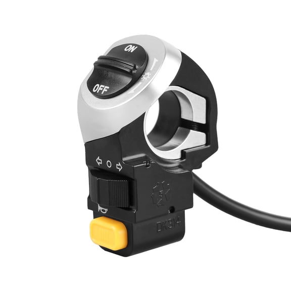 Mosiee 3-In-1 E-Bike Headlight Switch Headlight Turn Signal And Klaxon On/Off Control