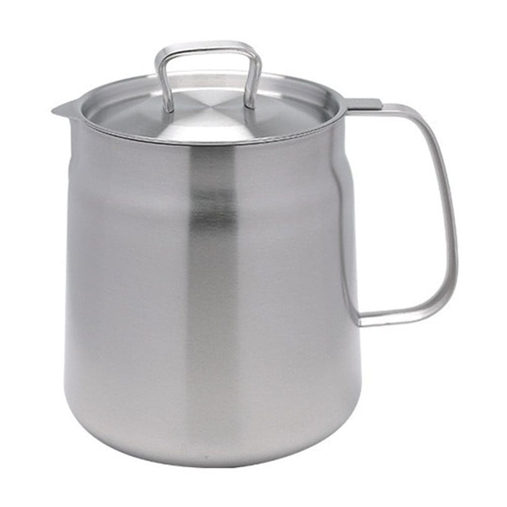 Mosiee 304 Stainless Steel Oil Filter Pot Household Filter Oil Storage ...