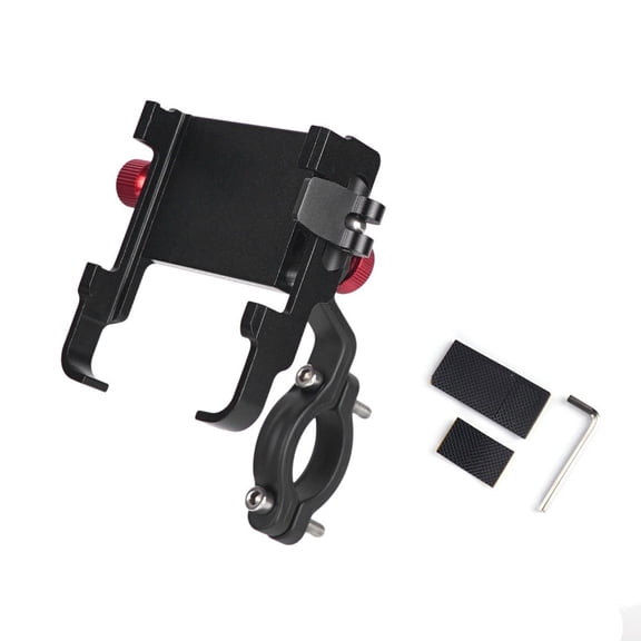 Mosiee 360 Rotation Phone Holder for 20-30Mm Handlebar Mount 4.7-7.2Inches Phones