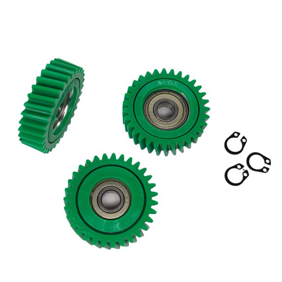 Mosiee 3Pcs Electric Bike Motors Nylon Skew Gears Planetary Gear Set with 608 Bearings 31T/35T for Enhanced Reliability 31T