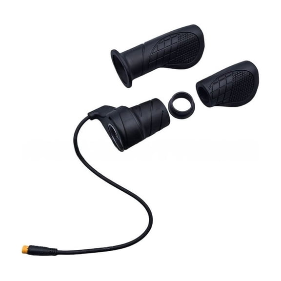 Mosiee 3Pin Male Electric Bike Throttle Grip Speed Controller for Mountain E-Bikes