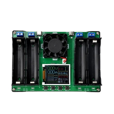 Mosiee 4-Channel Lithium Battery Capacity And Internal Resistance Tester Automatic Charge Discharge Cycles Lithium Battery Analyzer