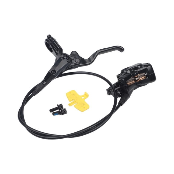 Mosiee 4-Piston Hydraulic Brake Set Left Front 800Mm / Left Rear 1450Mm Brake Hose Kit Left Front