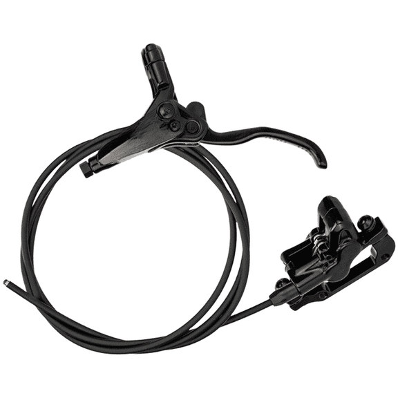 Mosiee 4-Piston Hydraulic Brake Set Left Front 800Mm / Left Rear 1450Mm Brake Hose Kit Right Rear