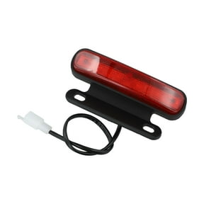 Mosiee 48/60V Ebike Rear Light/Tail Light Led Safety Warn Rear Lamp Electric Bike Lithium Battery Taillight Led Modified Brake Lighting