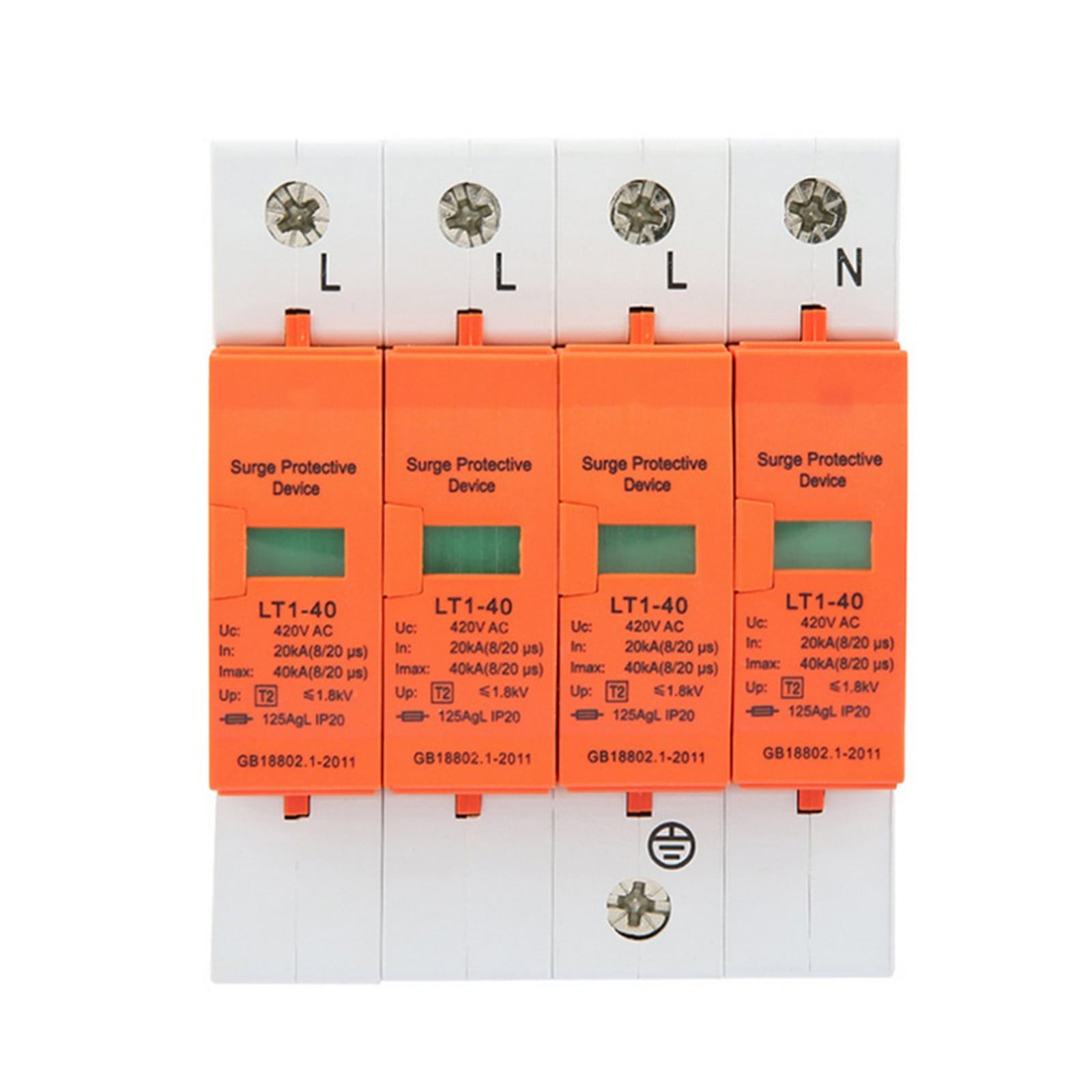 Mosiee 4P Surge Protecto Home Surge Protection 420V AC Low Voltage